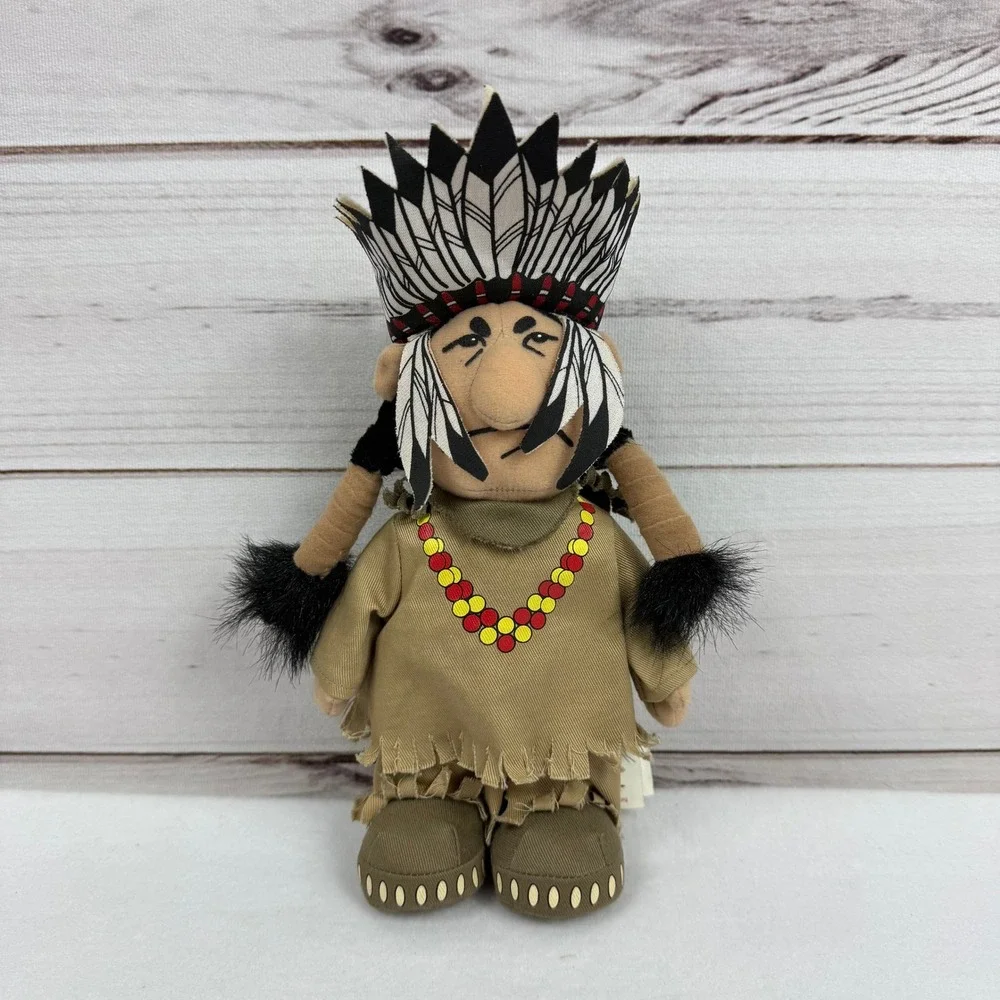 Vintage‎ Gibco Custer's Last Stand Plush Sitting Bull Gibco 2002
